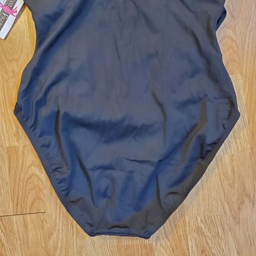 Instantfigure Modest High Neck One-Piece Swimsuit - Picture 8 of 9
